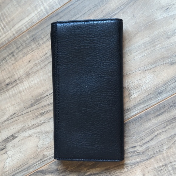 Marc By Marc Jacobs 100% Cow Leather Black Wallet Trifold. - Picture 4 of 10